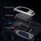 Metal Silicone Key Cover Compatible For Hyundai: i20, Creta, Venue, Tucson, Alcazar, Verna, Xcent, Aura, Elantra, Nios, I-10 Grand,Exter