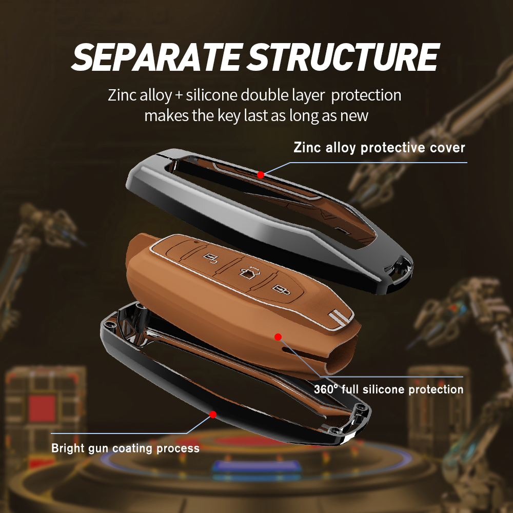 Mahindra: XUV500 3 button smart Key cover 
