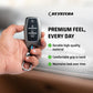 Metal Silicone Key Cover Compatible for kia : Seltos, Sonet, Carens, Seltos x line, Carnival (4 button smart key)