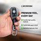 Metal Silicone Car Key Cover Compatible For Mercedes Benz : GL Series | S - Class | C - Class | M - Class | 3 Button Smart Key