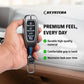 Metal Silicone Key Cover Compatible for New Hyundai New Verna | Verna 2020 Smart Key (4 Button Smart key)