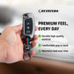 Metal Silicone Key Cover Compatible for Ford EcoSport | Aspire | Freestyle Flip Key only (3 Button Flip Key)