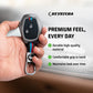 Metal Silicone Key Cover Compatible for Renault Duster | Nissan Terrano 2 Button Key