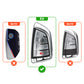 metal silicon Car Key Cover Compatible For BMW X1, X3, X6, X5, 5 Series, 6 Series, 7 Series