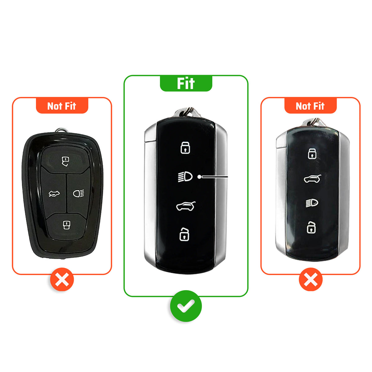 Tata Sierra Smart Plus, Pure Varient metal leather car key cover