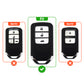 Metal Transformer Key Cover Compatible For Honda: City, Civic, Jazz, Brio, Amaze, Cr-v, Wr-v, Br-v, Mobilio 3 Button Smart Key