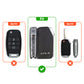 Metal Silicone Key Cover Compatible for Kia Carens Clavis, Seltos, Sonet 2023 facelift (4 Button Smart Key)