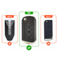 Metal Key Cover Compatible For Mahindra: Thar, Bolero, Scorpio, Scorpio-N, XUV700, XUV400, XUV3x0, XUV300, TUV300, Marazzo (3 button flip key)