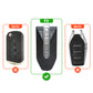 Metal Silicone Key Cover with keychain Compatible For Mahindra XEV 9e, BE 6e & 7XO (6 Button)