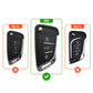 Metal Key Cover With Key Chain Compatible With B29 Model Universal Flip Key