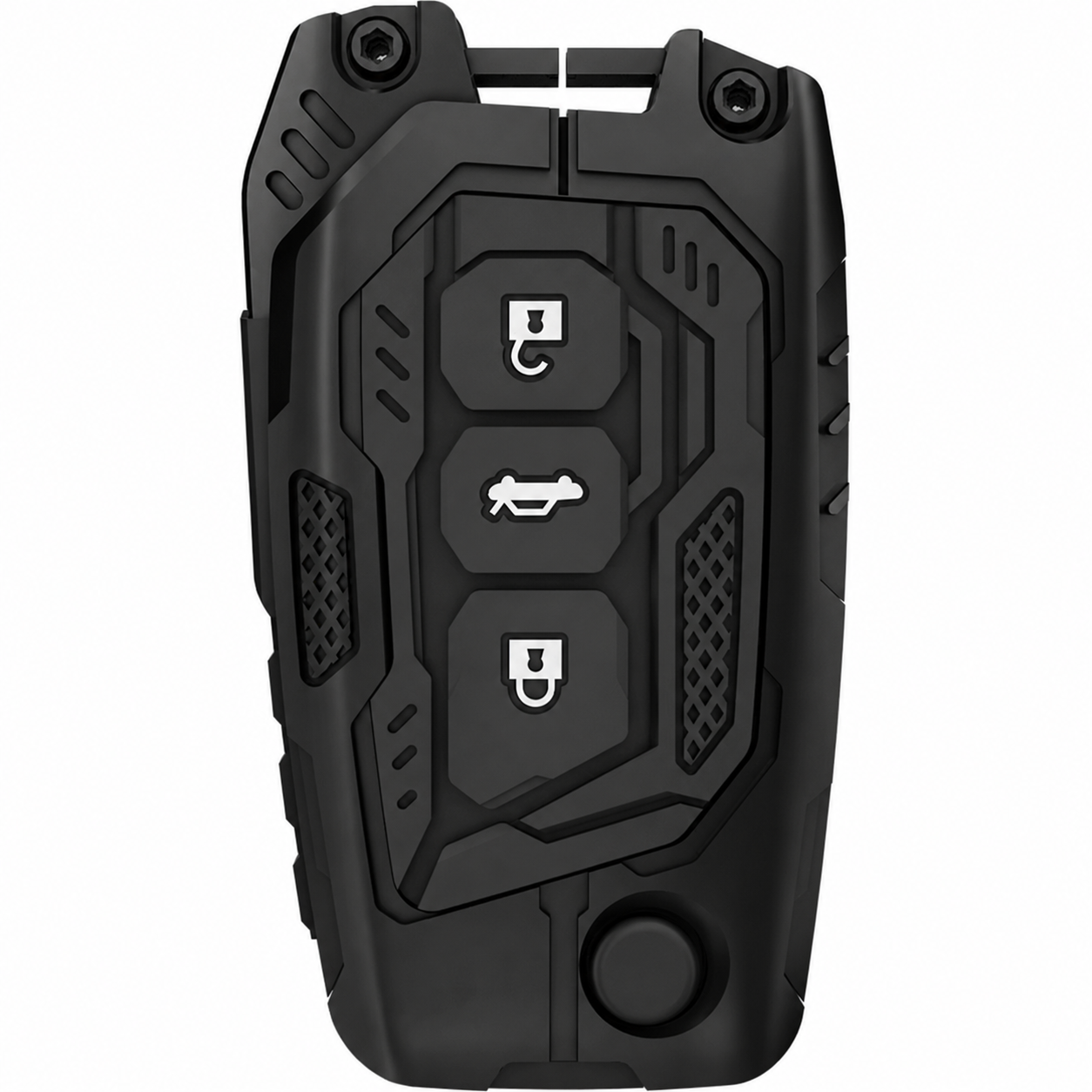 Transformer Car Key Cover Compatible For Toyota: Innova Crysta, Corolla Altis. (3 button flip key)