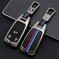Metal Silicon Key Cover For Audi Q5, A5, A8, Q7, A4, A6 (3 button smart key)