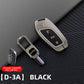 Metal Silicone Key Cover Compatible for MG Astor, MG ZS EV (3 Button smart key)