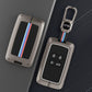 Metal Silicone Key Cover Compatible For Renault Triber | Kiger | New Kwid Smart Key