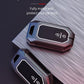 Metal Silicone Car Key Cover Compatible For Suzuki:Swift, Dzire, Baleno, Ertiga, Grand Vitara, Brezza, Fronx, Jimny XL6, & Toyota:Glanza, Urban Cruiser Hyryder