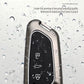 Metal Silicone Car Key Cover Compatible For Skoda Octavia | Volkswagen Virtus 3 Button Smart Key