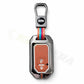 Metal Key Cover Compatible For Suzuki:Swift, Dzire, Baleno, Ertiga, Grand Vitara, Brezza, Fronx, Jimny XL6, & Toyota:Glanza, Urban Cruiser Hyryder