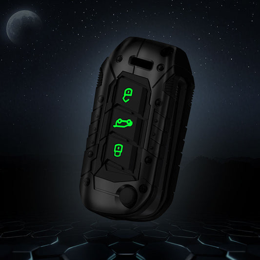 Mahindra: Thar, Bolero, Scorpio, Scorpio-N, XUV700, XUV400, XUV3x0, XUV300, TUV300, Marazzo 3 button flip Key cover