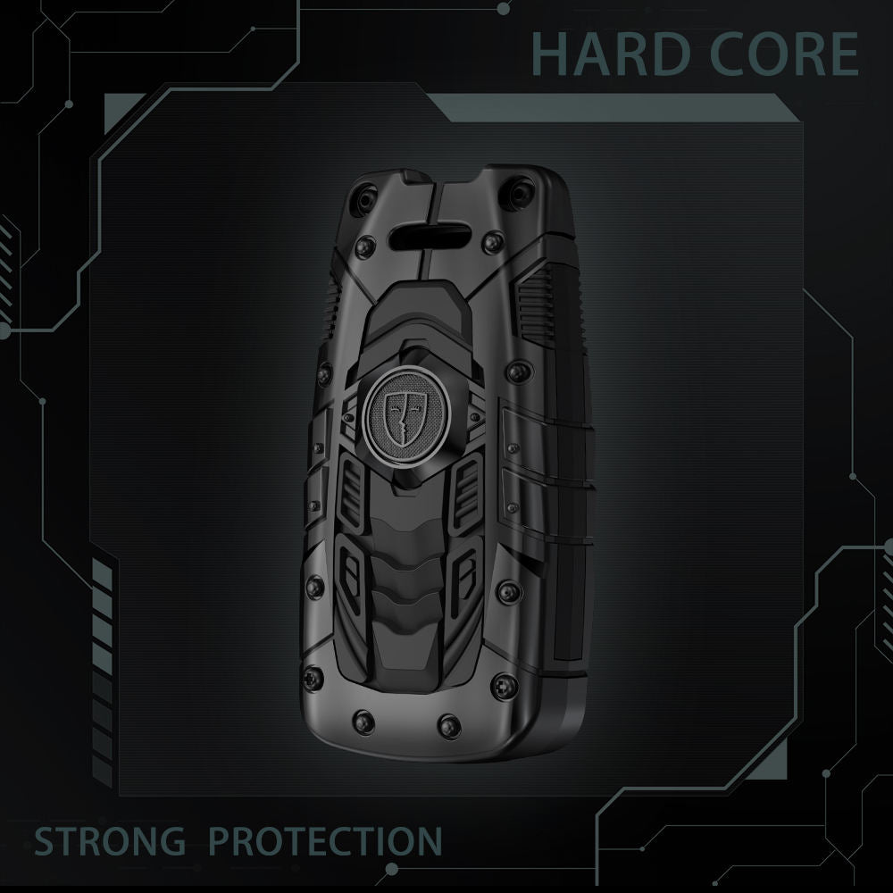 Tata: Nexon, Harrier, Safari, Altroz, Punch, Tiago, Tigor, Zest, Bolt, Hexa 3 button Flip Key cover