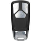 Metal Silicon Key Cover For Audi Q5, A5, A8, Q7, A4, A6 (3 button smart key)