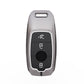 Metal Silicone Car Key Cover Compatible For Mercedes-Benz : E-Class, S-Class, A-Class, C-Class, G-Class 2020 Onwards