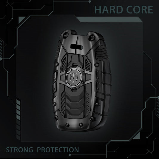 Metal Transformer Key Cover Compatible For Hyundai : Creta, Venue, Tucson, Alcazar, I20, Grand i10, Aura, Xcent, Exter