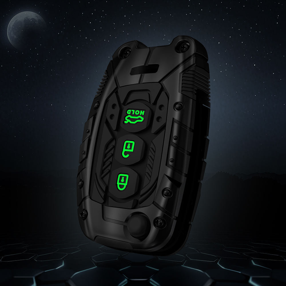 Metal Transformer Key Cover Compatible For Hyundai : Creta, Venue, Tucson, Alcazar, I20, Grand i10, Aura, Xcent, Exter