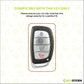 Transformer Metal Car Key Cover Compatible For Hyundai: i20, Creta, Venue, Tucson, Alcazar, Grand i10, Verna, Xcent, Aura, Elantra (4 button Smart Key)