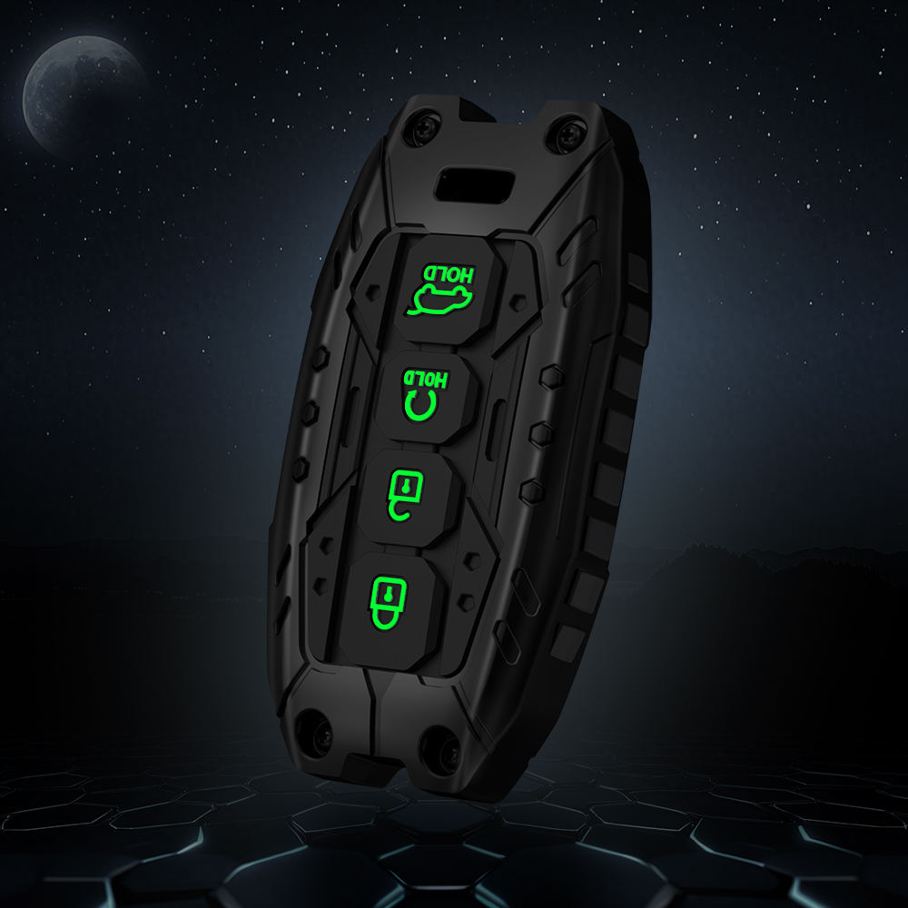 Transformer Key Cover Compatible for kia : Seltos, Sonet, Carens, Seltos x line, Carnival (4 button smart key)