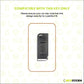 Metal Leather Brown Car Key Cover Compatible For Mahindra : XUV500 (3 Button Flip Key)