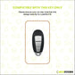Metal Silicone Car Key Cover Compatible For Suzuki: Baleno, Ciaz, Grand Vitara, Brezza, S Cross, Swift, Ignis, XL6, Fronx, Jimny, Grand Vitara