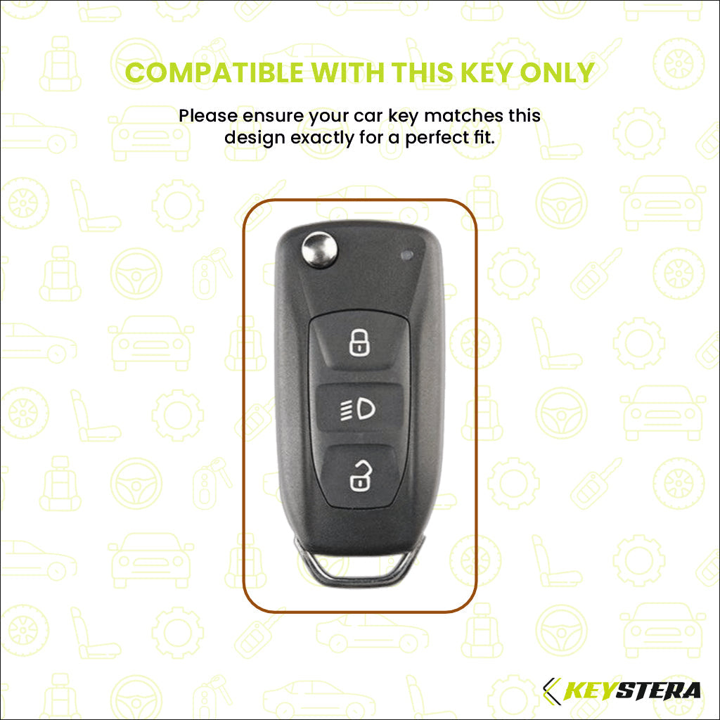 Transformer Metal Car Key Cover Compatible For Tata: Nexon, Harrier, Safari, Altroz, Punch, Tiago, Tigor, Zest, Bolt, Hexa (3 button Flip Key)