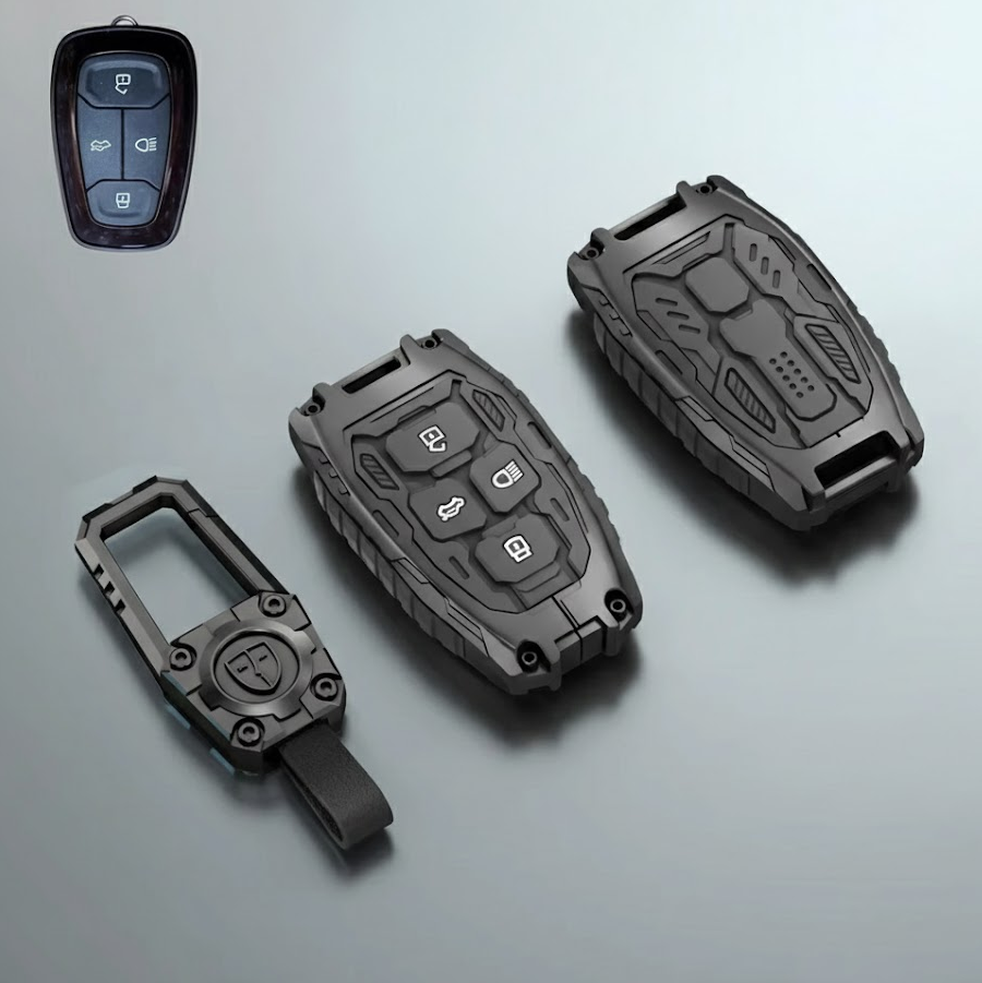 Tata: Nexon, Harrier,Tiago, Tigor BS6, Tigor EV, Safari 2021, Altroz, Safari Gold, Gravitas, Punch 4 button smart Key cover